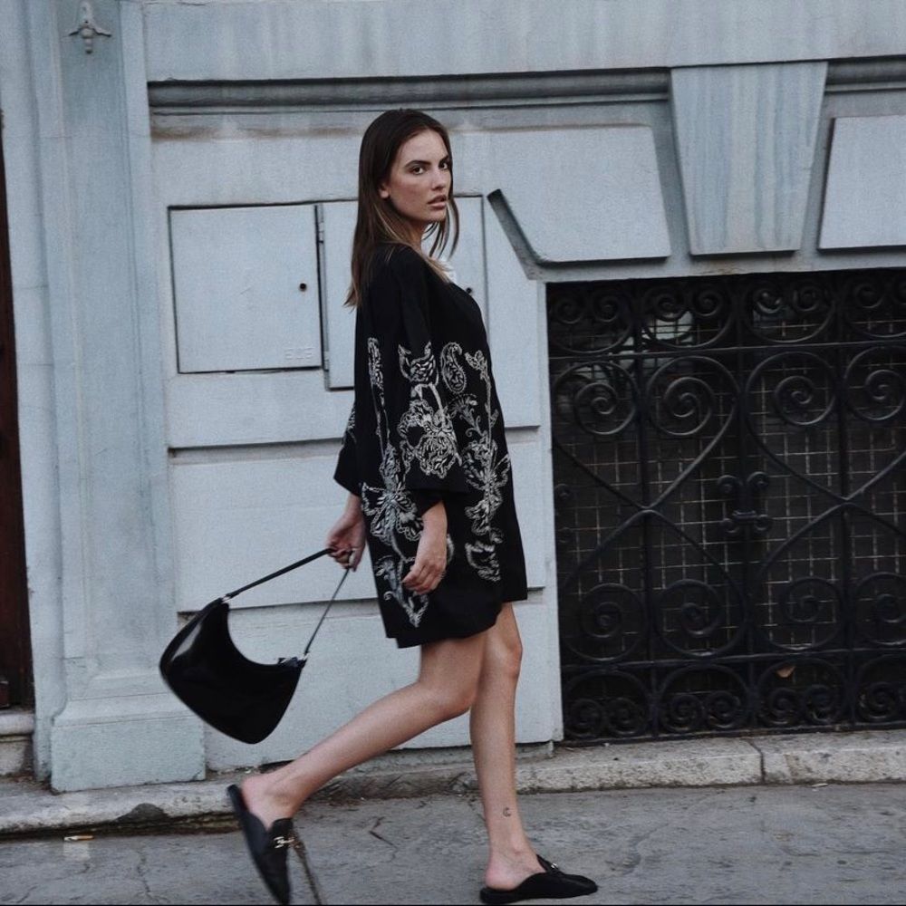 H&M Limited Embroidered Kaftan Dress - Picture 8 of 10